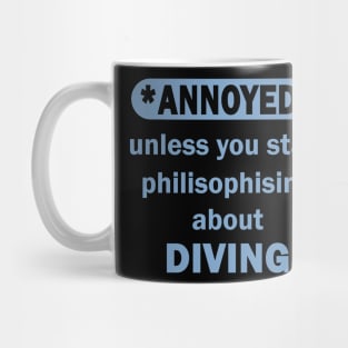 Apnea Diving Oxygen Diving Mask Equipment Mug